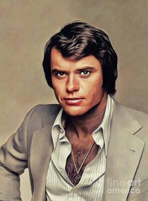 Celebrities Royalty-Free and Rights-Managed Images - Robert Urich, Actor by Esoterica Art Agency