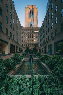 Shaken Or Stirred - Rockefeller Fountains by Jon Bilous