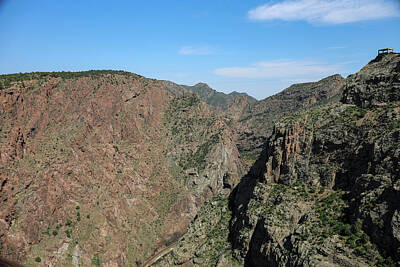 Aretha Franklin Rights Managed Images - Royal Gorge Overlook Royalty-Free Image by Dan Sproul