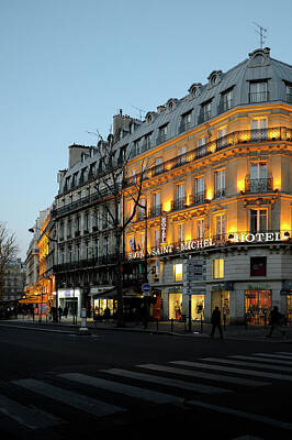 Photo Royalty Free Images - Royal Saint-Michel Hotel, Paris,Ile-de-France, France Royalty-Free Image by Kevin Oke
