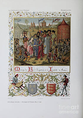 Watercolor Alphabet - Royal Wedding x4 by Historic illustrations