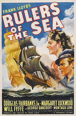 Royalty-Free and Rights-Managed Images - Rulers of the Sea, with Douglas Fairbanks, Jr., 1939 by Stars on Art