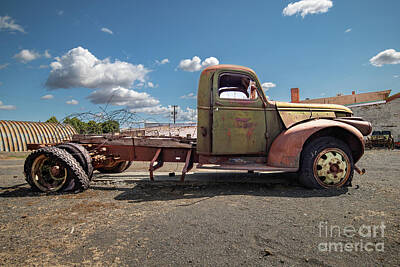 Steampunk Royalty Free Images - Rusty old GMC truck Royalty-Free Image by Cindy Shebley