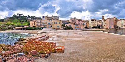 Cities Royalty Free Images - Saint Tropez. Scenic  waterfront of Saint Tropez view Royalty-Free Image by Brch Photography