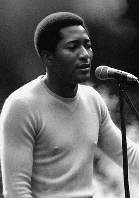 Jazz Photo Royalty Free Images - Sam Cooke, Music Legend Royalty-Free Image by Esoterica Art Agency