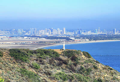Kids Cartoons - San Diego, California from the Cabrillo National Monument by James Byard