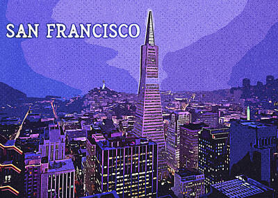Royalty-Free and Rights-Managed Images - San Francisco v1 by Celestial Images