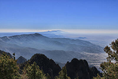 Mountain Royalty Free Images - Sandia Mountain Scenic Bypass # 8 Royalty-Free Image by Allen Beatty