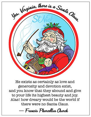 Cities Mixed Media Rights Managed Images - Santa Claus Royalty-Free Image by Greg Joens