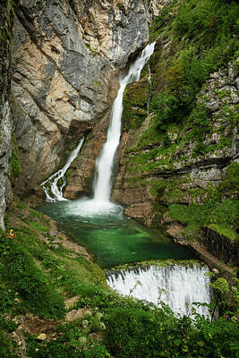 Legendary And Mythic Creatures Royalty Free Images - Savica Waterfall, Bohinj, Slovenia. Royalty-Free Image by Ian Middleton