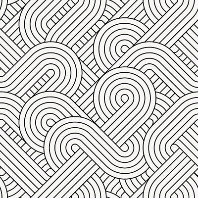 Abstract Drawings Rights Managed Images - Seamless abstract pattern Royalty-Free Image by Julien
