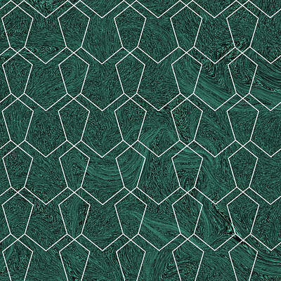 Royalty-Free and Rights-Managed Images - Seamless Geometrical Shapes Pattern - 6 by Studio Grafiikka