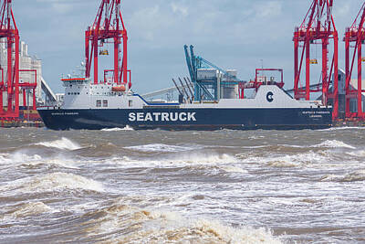 Chemical Glassware - Seatruck Panorama 2 by Steev Stamford
