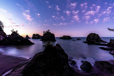 Ethereal - Secret Beach at Dawn 1 by Robert Powell