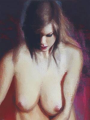Nudes Digital Art - Serenity  by James Barnes