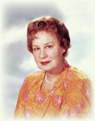 Modern Man Mountains Royalty Free Images - Shirley Booth, Actress Royalty-Free Image by Esoterica Art Agency
