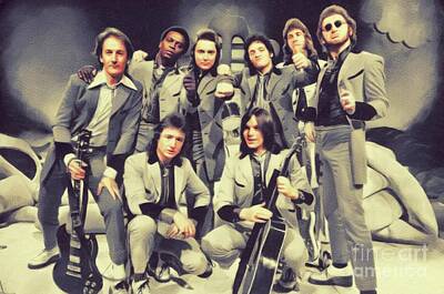 Jazz Royalty-Free and Rights-Managed Images - Showaddywaddy by Esoterica Art Agency