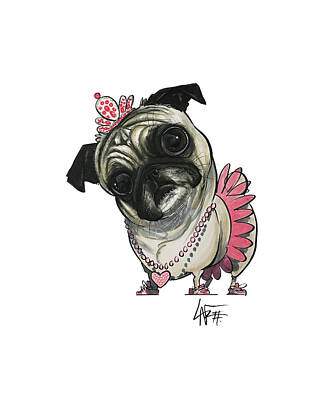 Lucky Shamrocks - Shultzie Gotti 4279 by Canine Caricatures Custom Merchandise