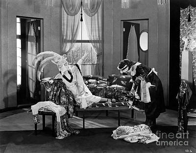 City Scenes Royalty-Free and Rights-Managed Images - Silent Film Still Marion Davies by Sad Hill - Bizarre Los Angeles Archive
