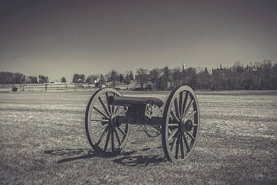 Custom Racing Posters - Singel Artillery at Gettysburg by Enzwell Designs