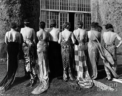 City Scenes Royalty-Free and Rights-Managed Images - Sinners in Silk - 1920s Female Backsides by Sad Hill - Bizarre Los Angeles Archive
