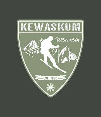 1-war Is Hell - Ski Kewaskum Wisconsin by Jared Davies