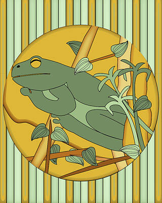 The Best Of Erin Hanson - Sleepy Tree Frog by Margaret Bucklew