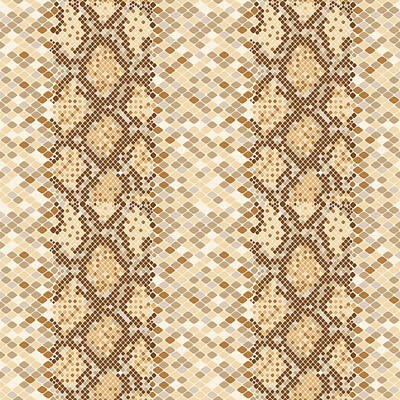 Royalty-Free and Rights-Managed Images - Snake Skin Print 03 by Studio Grafiikka