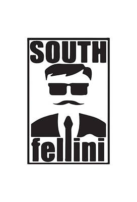 Comics Digital Art - South Fellini by Piip Popo