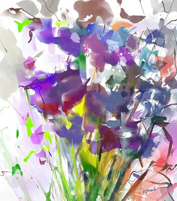 Negative Space - Spring flowers mixed by Mark Tonelli
