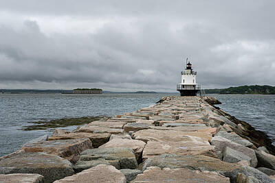 Little Mosters - Spring Point Ledge Lighthouse 1 by Dimitry Papkov