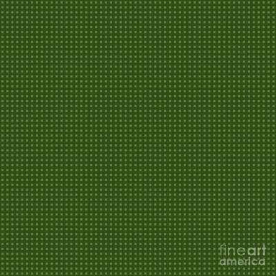 Target Threshold Photography Royalty Free Images - Square Grid Block Lattice Pattern In Cactus And Dark Olive Green n.0085 Royalty-Free Image by Holy Rock Design