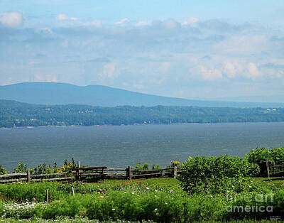 Lovely Lavender Royalty Free Images - St Lawrence River South of Quebec City Royalty-Free Image by Lizi Beard-Ward