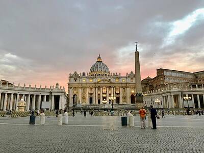 Christmas Typography - St. Peters Square by Jim Albritton