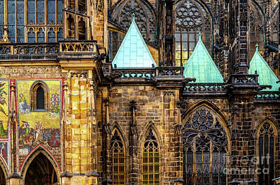 Modern Man Classic New York - Prague St Vitus Cathedral 4 by Miles Whittingham