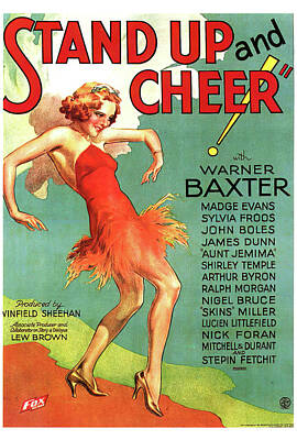 Royalty-Free and Rights-Managed Images - Stand Up and Cheer, 1934 by Stars on Art
