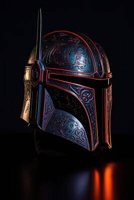 The Stinking Rose - Star Wars - Mandalorian Helmet 41 by Sotiris Filippou