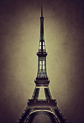Kids Alphabet - steampunk  eiffel  tower  Hans  Rudolph  Giger  art  style  by Asar Studios by Celestial Images