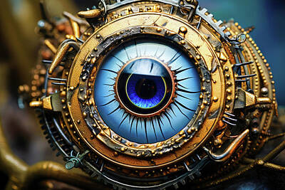 Steampunk Royalty Free Images - Steampunk Eye 02 Victorian Style Royalty-Free Image by Matthias Hauser