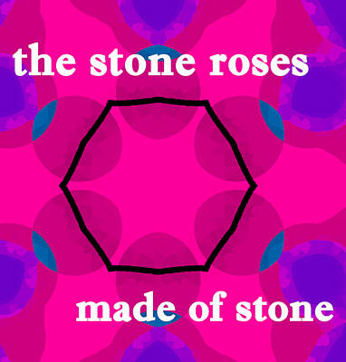Recently Sold - Roses Royalty Free Images - Stone Roses 1989  Royalty-Free Image by Enki Art