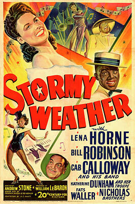 Royalty-Free and Rights-Managed Images - Stormy Weather 1943 by Stars on Art