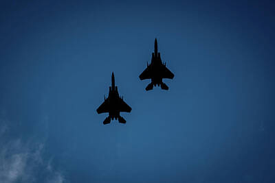 Modern Man Mountains -  Strike Eagles from the 4th Fighter Wing perform a flyover above the Flags by MotionAge Designs