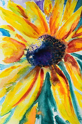 Sunflowers Paintings - Summer in Bloom by Bonny Puckett