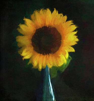 Stunning 1x - Sunflower Impression by Cathy Kovarik