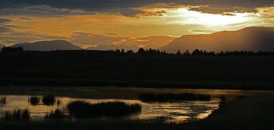 Staff Picks Judy Bernier - Sunrise in the Flathead Valley by Whispering Peaks Photography