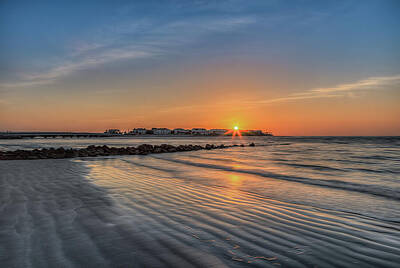 Queen Royalty Free Images - Sunrise Isle of Palms from Suvillans Island 12 Royalty-Free Image by Steve Rich