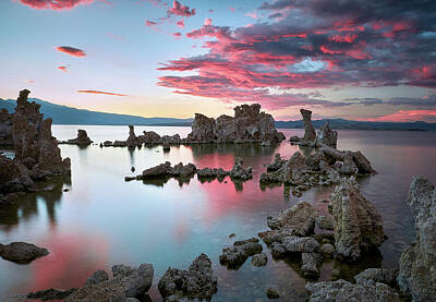 Abstract Landscape Photos - Sunset at Mono Lake by Jon Glaser