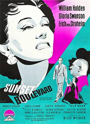 In Flight - Sunset Boulvevard, 1950 by Stars on Art