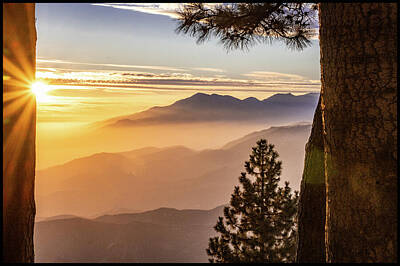 Mountain Royalty Free Images - Sunset in the Mountains Royalty-Free Image by Martin Ross
