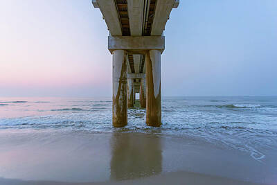 The Masters Romance - Surfside Beach Pier-Captivating Sight  by Steve Rich